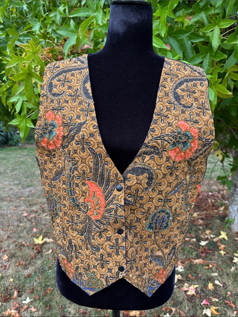 Ana Mori Vintage Beaded Vest
